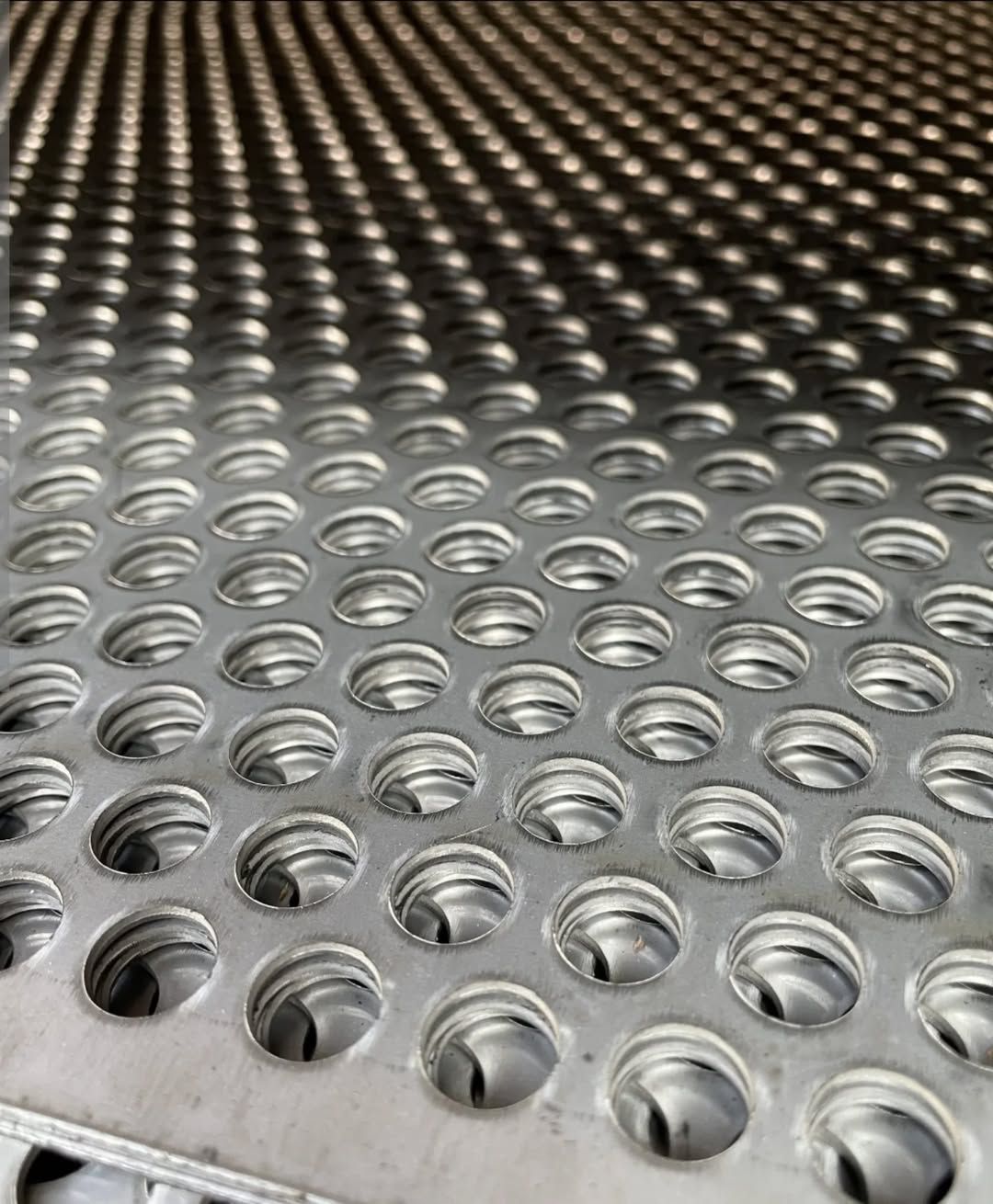 ورق استیل پانچ شده