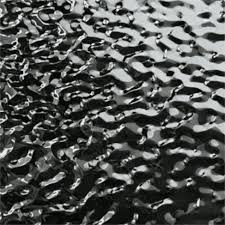 ورق استیل 304 نگیر موجدار دودی 1.5 میل 2.44*1.22